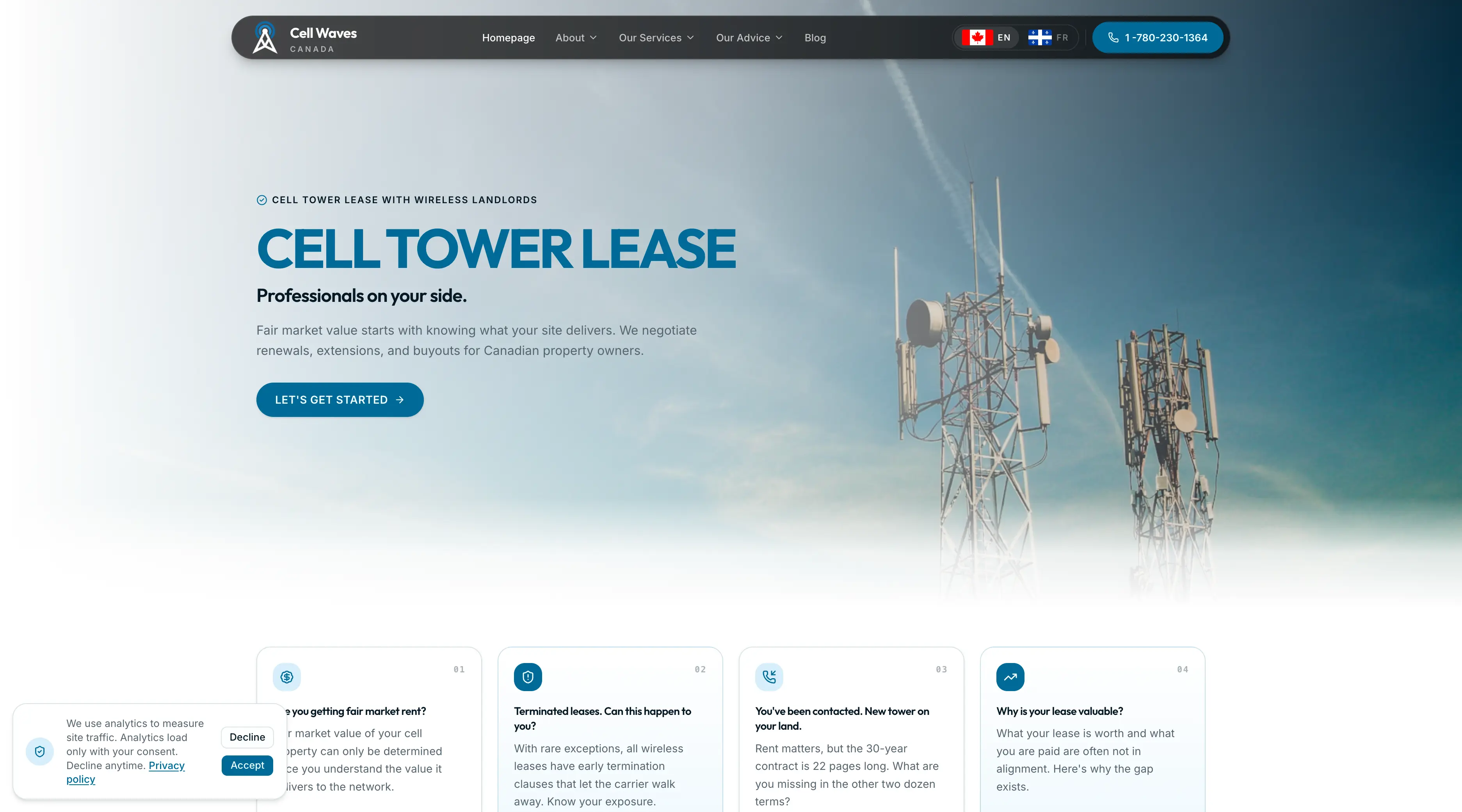Cell Waves - Cell Tower Lease Experts